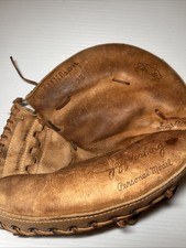 Vintage Wilson Baseball Glove Catchers Mitt Jeff Torborg A2532 USA RHT