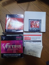 Virtual Boy Handheld Console With Tetris AC Adapter Set Eye Shade Deformed