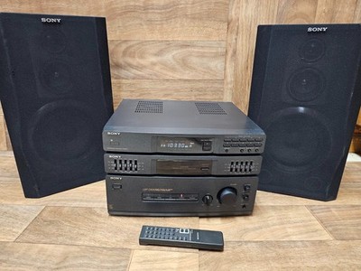 Sony LBT-D159 Stereo System SS-D170 Speakers RM-S109 Remote Tested Works GREAT!