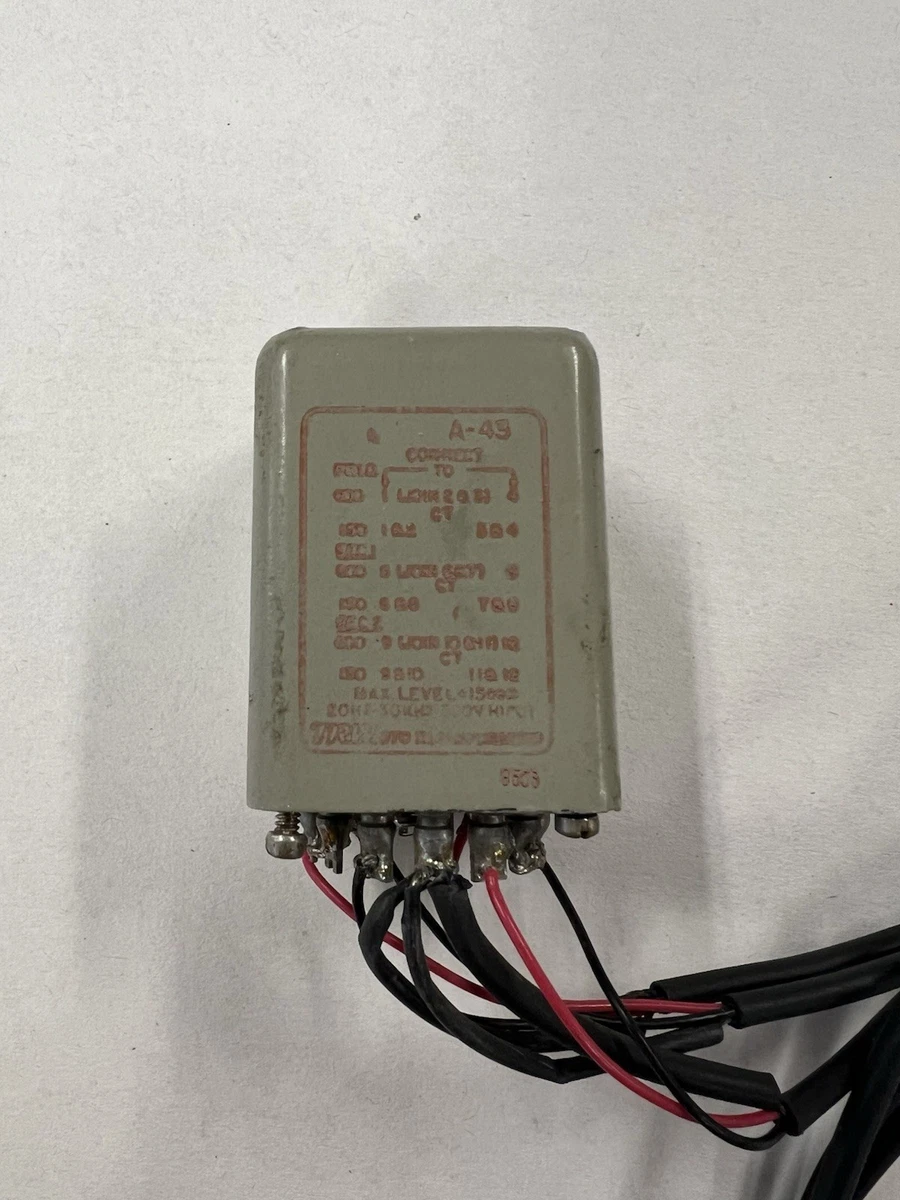 UTC Vintage Electrical Transformers for sale - eBay