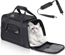 Trasportino per Cani E Gatti, Trasportino Gatto Portabile E Pieghevole Cane Cani