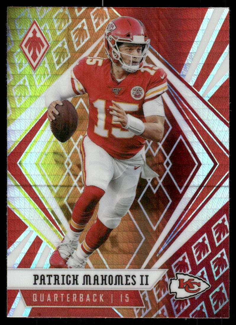 2020 Phoenix Patrick Mahomes II Color Burst Prizm #45 Kansas City Chiefs