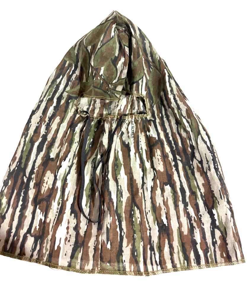 Realtree Camo Lightweight Balaclava Hunting Facemask Hood Mosquito Screen Mesh - Image 4 of 4