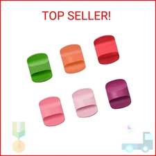SOEOR Magslider Replacement for YETI - 6 Pack Magnetic Lids (Pink Harbor, Ice, B