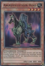 YuGiOh Angriffslustiger Hund DRLG-DE033 Super Rare Excellent 1st