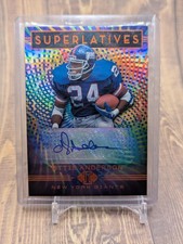 2020 Panini Illusions Superlatives Auto #12 Ottis Anderson NY Giants
