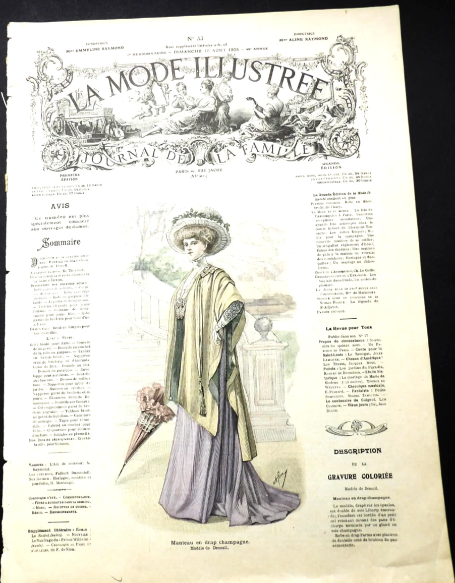 Preços baixos em 1st Edição 1900-1939 Revistas em Francês | eBay
