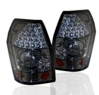 FOR 2005-2008 MAGNUM R/T SE SXT SRT8 LED ALTEZZA BRAKE TAIL LIGHTS LAMP SMOKE