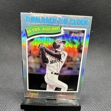 🔥Ichiro Suzuki 2026 Topps Heritage #337 Turn Back The Clock  Chrome Refractor