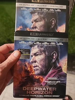 Deepwater Horizon (4K Ultra HD, Blu-ray, No Digital, With Slipcover 2016)