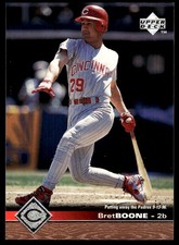 Bret Boone 1997 Upper Deck #340 Reds MLB READ FREE SHIPPING AutographDen