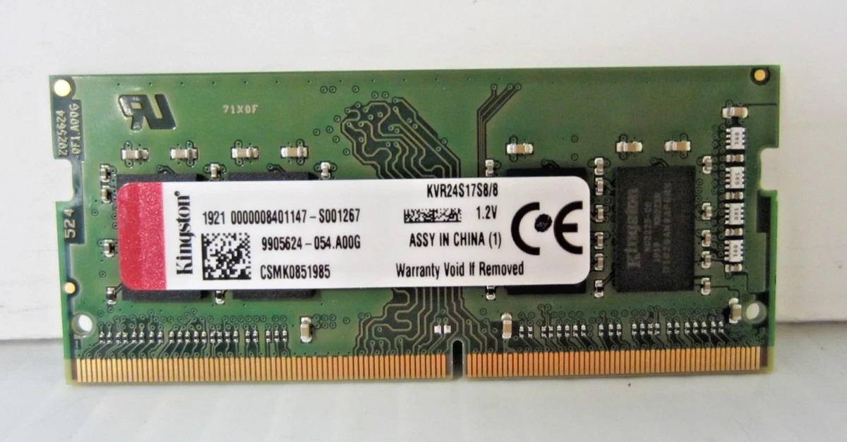 25+ Kingston SO-DIMM Computer PC4-19200 (DDR4-2400) Bus Speed