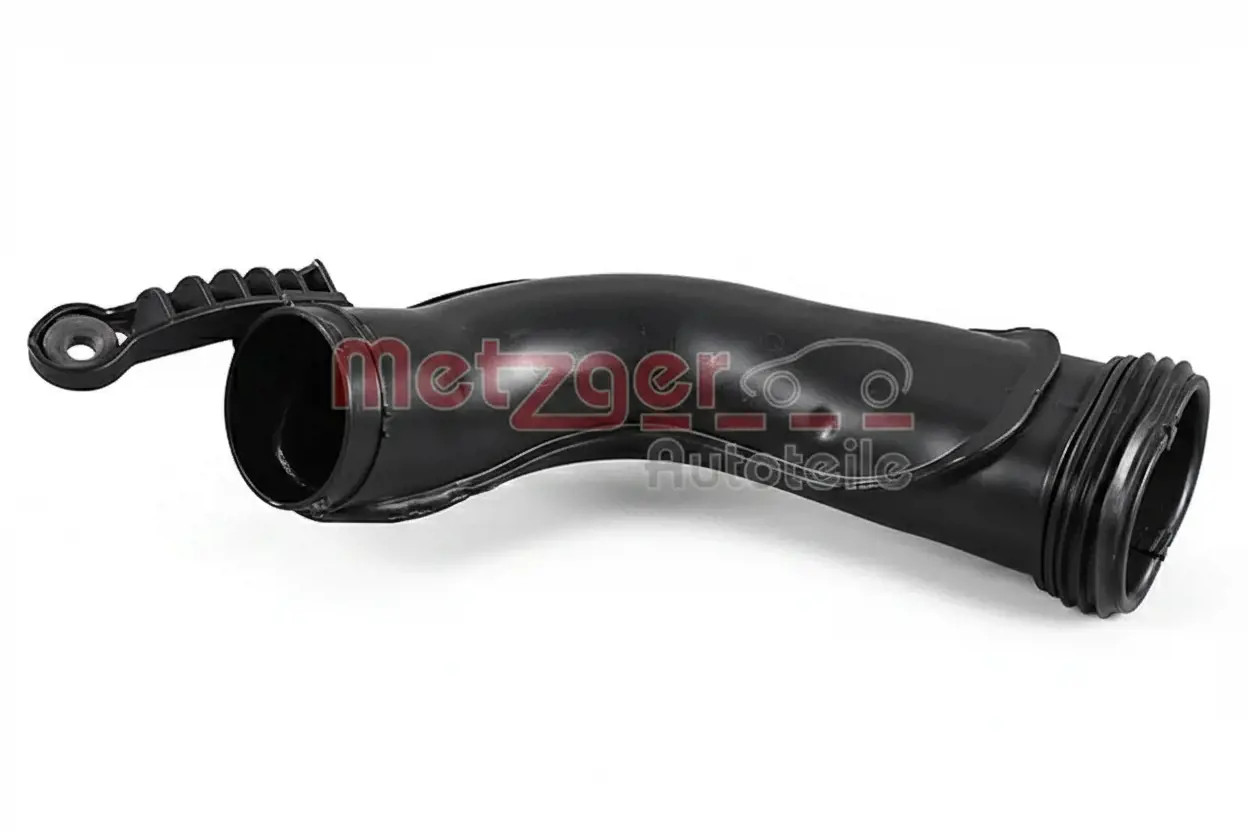 Air filter intake hose Air intake to air filter Plastic 2389232 METZGER for OPEL