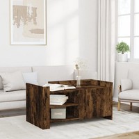 Couchtisch RäUchereiche 100X50X50 Cm Holzwerkstoff