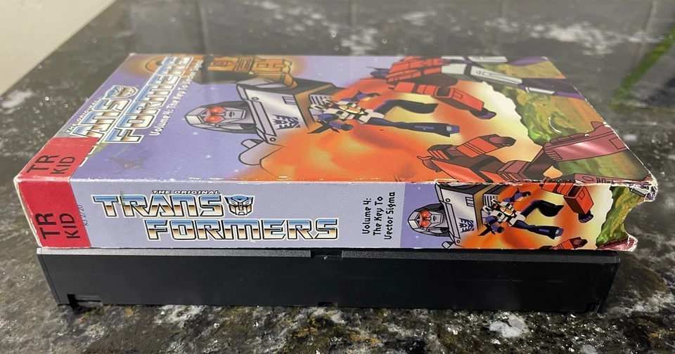 The Original Transformers - Vol. 4: The Key To Vector Sigma (VHS, 2000) TESTED!! - Image 3 of 4