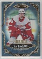 2020-21 Upper Deck Stature Rookies Blue 1/45 Mathias Brome #130 15ok