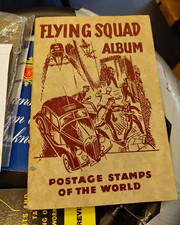 Flying Squad Album Postage Stamps of the World Plain Stamp Album Stapled