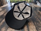 Men's CAT Caterpillar Strictured Tan/Beige Hat Black Brim Embroidered Logo NEW — photo 4