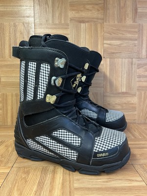 ThirtyTwo Signature JP Walker Black Plaid Snowboard Boots 11.5 Mens Prospect 32