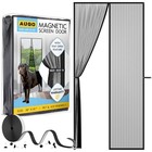 Magnetic Screen Door - Self Sealing, Heavy Duty, Hands Free Mesh Partition Ke...