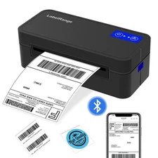 Bluetooth Thermal Label Printer for Mac, Windows, Phone, Tablet, Wireless 4x6...