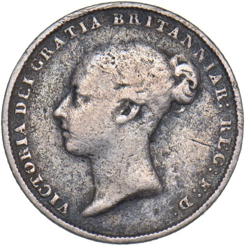 1850 Victoria Sixpence — photo from the most recent tracked eBay sale