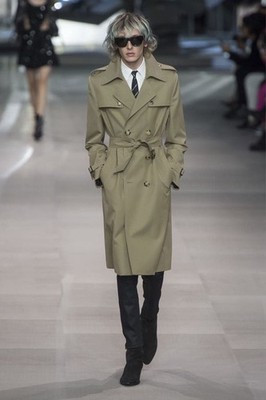CELINE 19SS LOOK4 Eddie period trench coat
