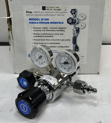 Scott Specialty Gases Model 8100, Single Station Manifold Regulator, 51211B350