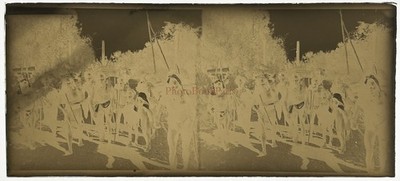 Vietnam Tonkin Population Native c1920 Foto Negative Gläser Vintage §n5