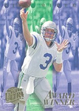 FLEER -ULTRA AWARD-WINNER Rick Mirer INSERT SEAHAWKS Notre Dame Fighting Irish