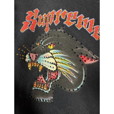Supreme Panther Zip Up Hooded Sweatshirt | eBay