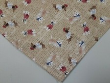 Dog Bandana/Scarf, Tie On, Tan, Sweaters, Hats, Glasses, Novelty, S, M