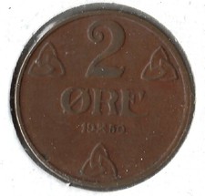 Coin Norway 2 Øre 1950 KM371