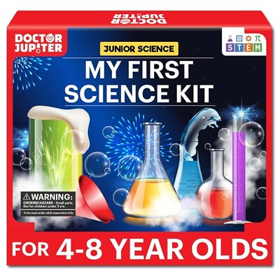 Doctor Jupiter My First Science Experiment Kit for Boys and Girls Ages 4-5-6-...