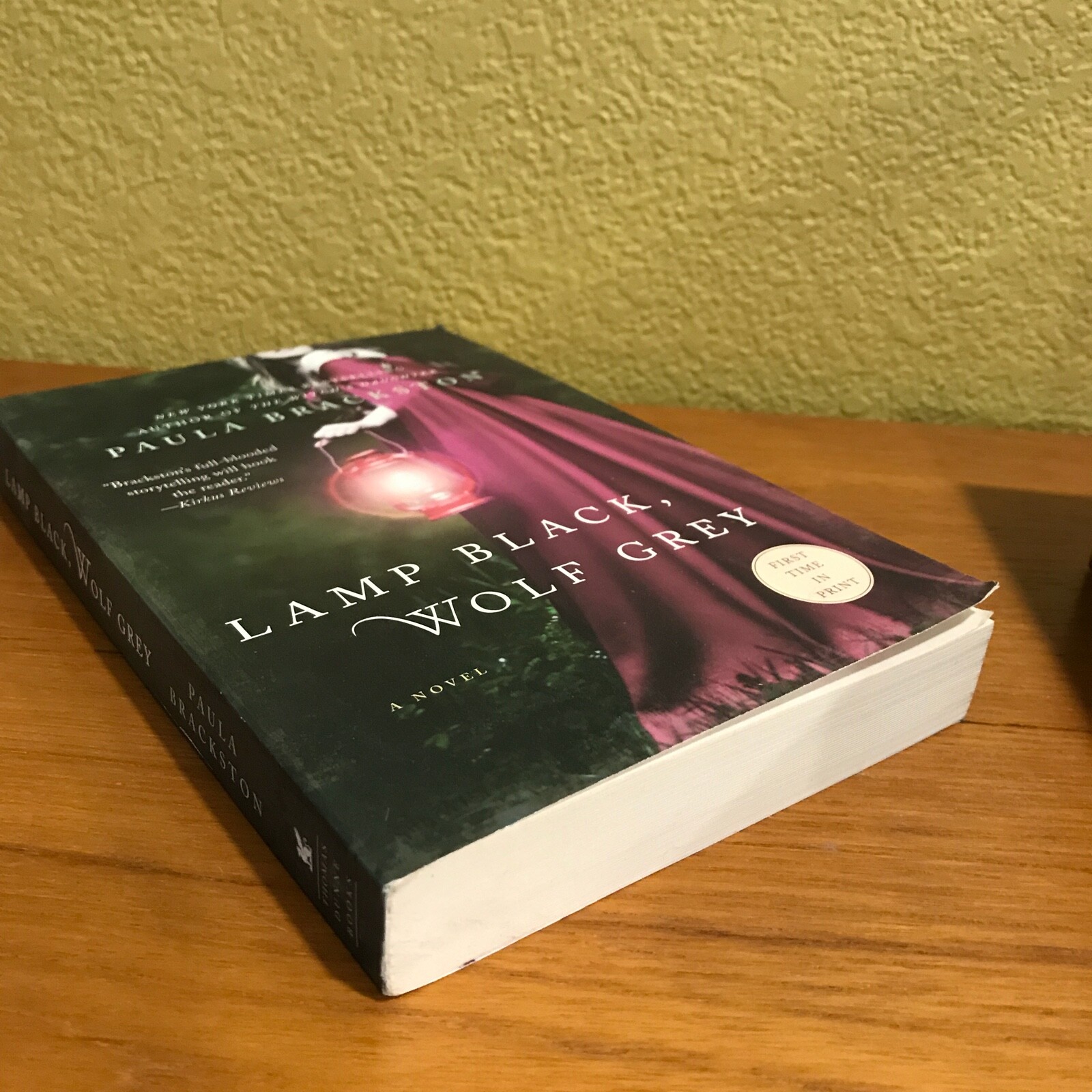 Lamp Black, Wolf Grey by Paula Brackston (2015, Trade Paperback