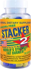 Stacker Two Dietary Supplement "Fat Burner Weight Loss" Capsules 100ct