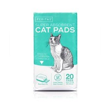 Cat Liner Pads Litter Box Quick-Dry Super Absorbent Leak Proof 16.9x11.4 Safe