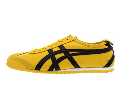 NEW Onitsuka Tiger MEXICO 66 Yellow/Black THL202 Shoes from Japan