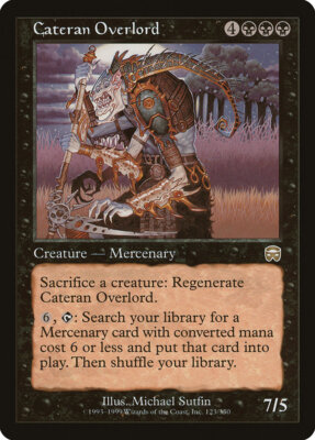1x Cateran Overlord - LP - Mercadian Masques - SPARROW MAGIC mtg