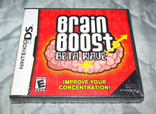 Brain Boost: Beta Wave for Nintendo DS Brand New / Fast Shipping!