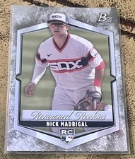 2021 Bowman Platinum Renowned Rookies Nick Madrigal RC #RR-6 Chicago White S
