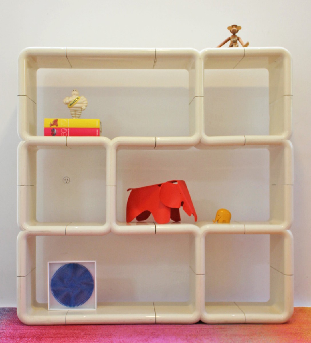 Rare 1970s Space Age UMBO Shelving Unit Verner Panton/Eero Aarnio