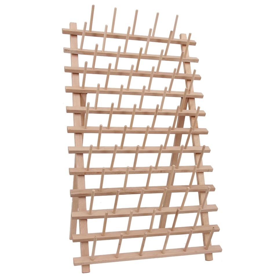 THREAD RACK AND ORGANIZER - 3 SIZES - 60, 66, 120 SPOOLS - WOOD ...