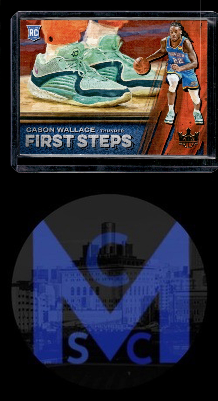 2023-24 Panini Court Kings #7 Cason Wallace First Steps