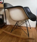 Eames Shell 椅子 1970 年代 Herman Miller Hopsak Naugahyde,仅软垫外壳
