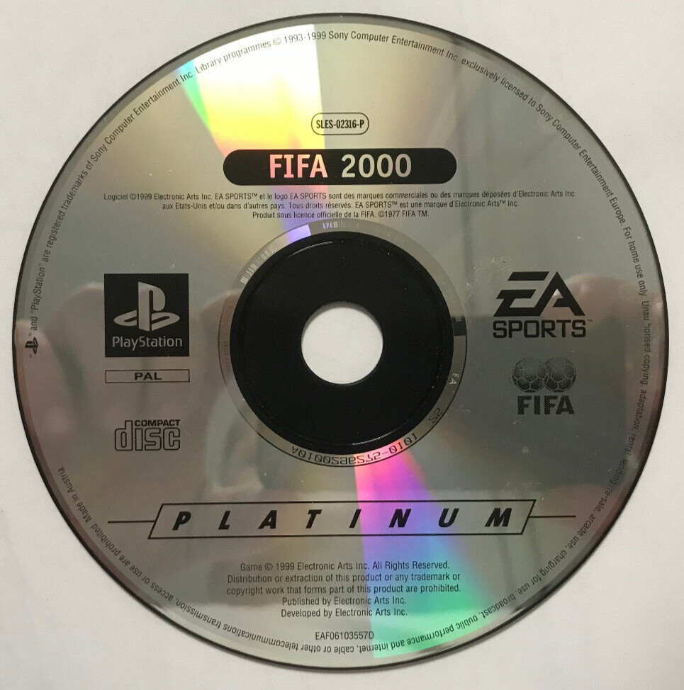 FIFA 2000 PS1 - Version NTSC-J Japon - Hidetoshi Nakata