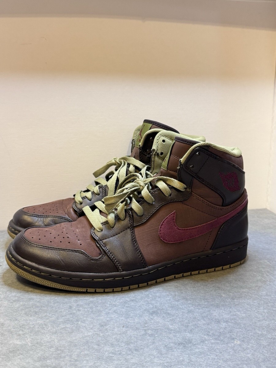 2010 JORAN RETRO 1 HIGH “VELVET BROWN “MENS SIZE 10.5 332550-201  