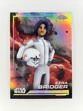 Ezra Bridger 2024 Topps Chrome Star Wars Refractor 125