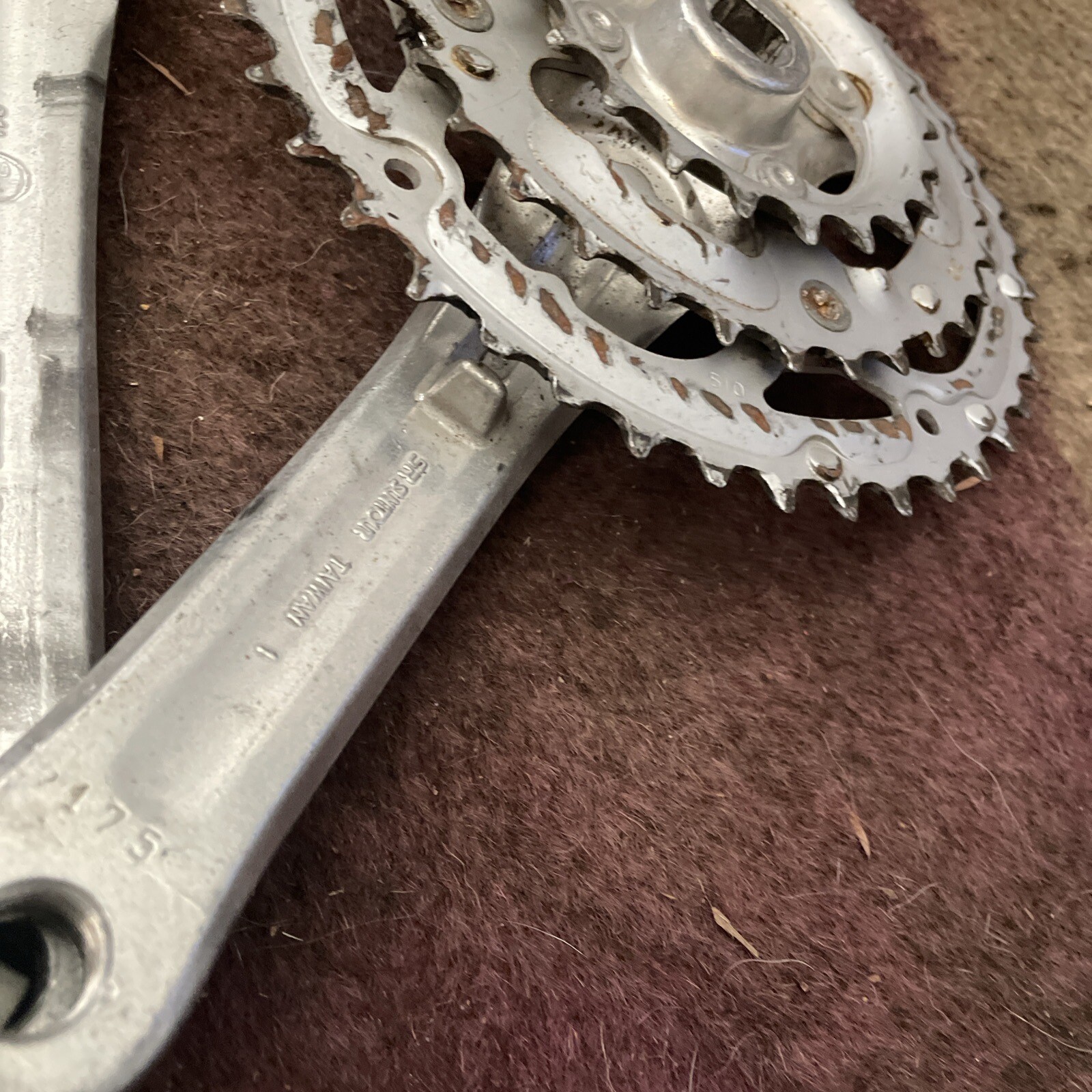 Suntour PFF 250 Microdrive Crankset 175mm