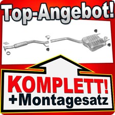 Auspuff f&uuml;r MERCEDES (W202) C200D Stufenheck 05.1993-06.1995 Auspuffanlage